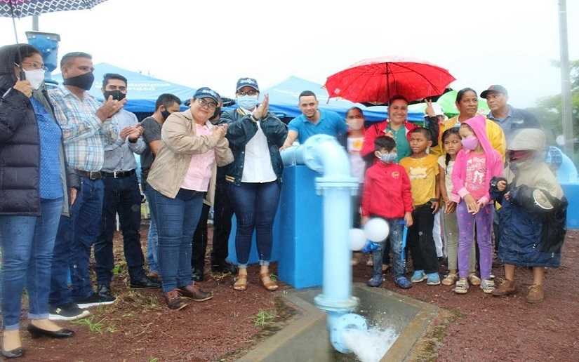 Enacal inaugura nuevo pozo de agua potable en Granada