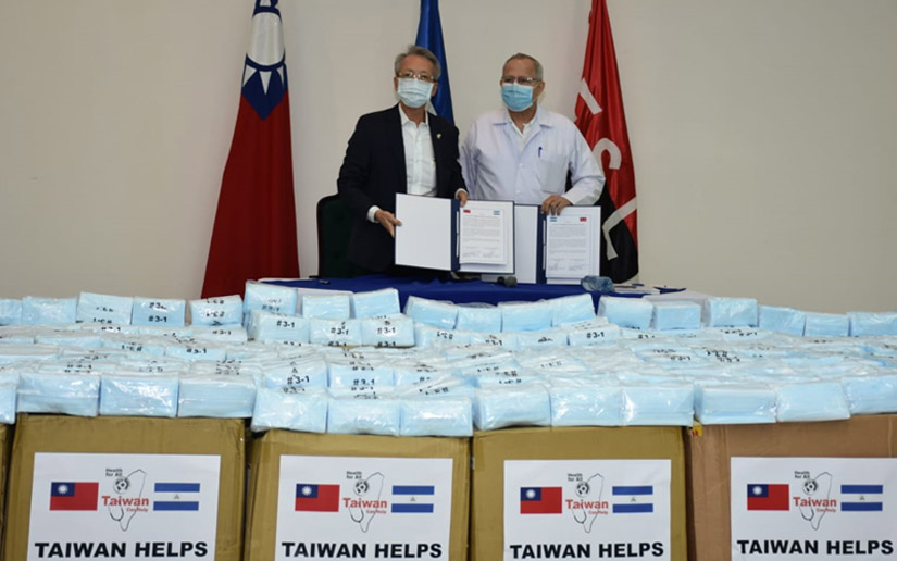 Nueva donación del pueblo de Taiwán de 300 mil mascarillas al Ministerio de Salud 