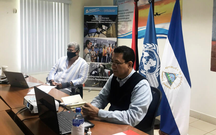 Nicaragua en reunión virtual del Comité Ejecutivo Ampliado de la Comisión Latinoamericana de Aviación Civil