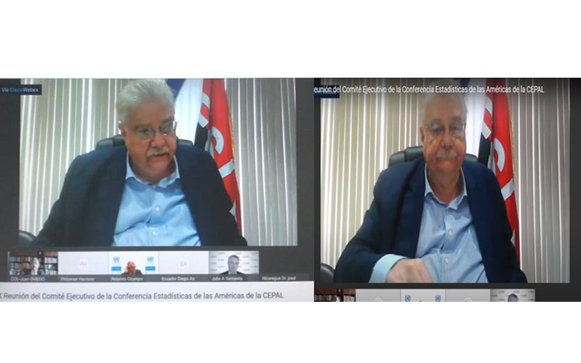Doctor Paul Oquist participa en Reunión del Comité Ejecutivo de la Conferencia Estadística de la Cepal