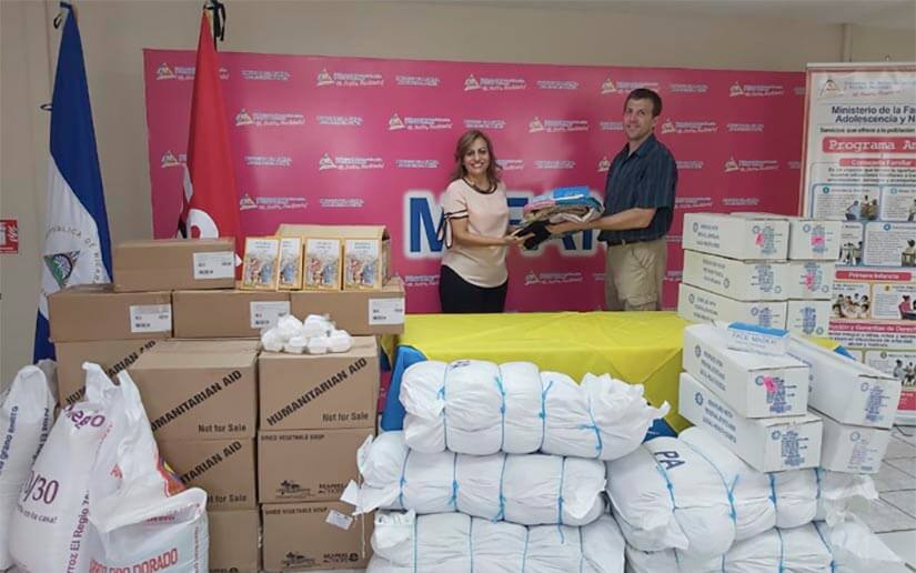 MIFAN recibe donación de ONG “Christian AID Ministries”