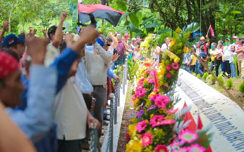 Colaboradores históricos y dirigencia política recuerdan gesta heroica de Pancasán