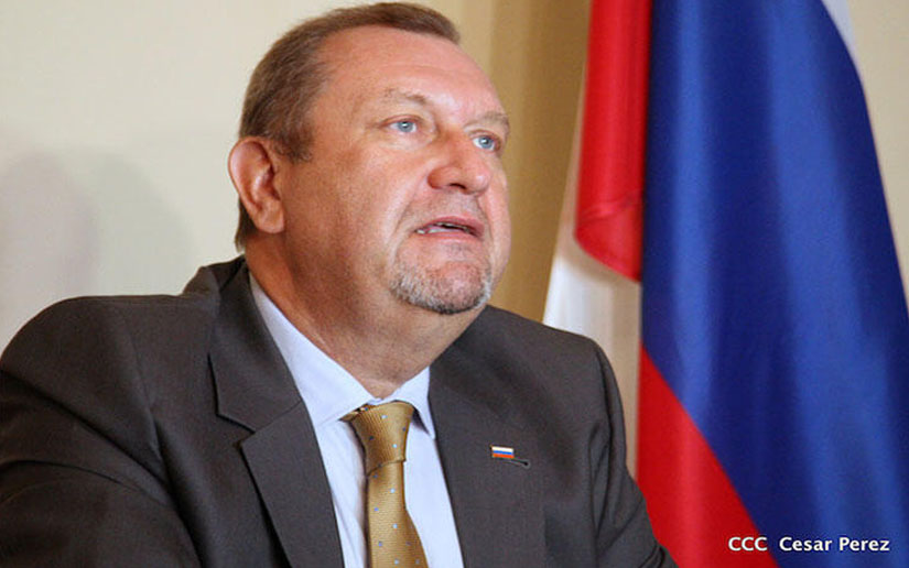 Destacan labor del Embajador de la Federación de Rusia en Nicaragua