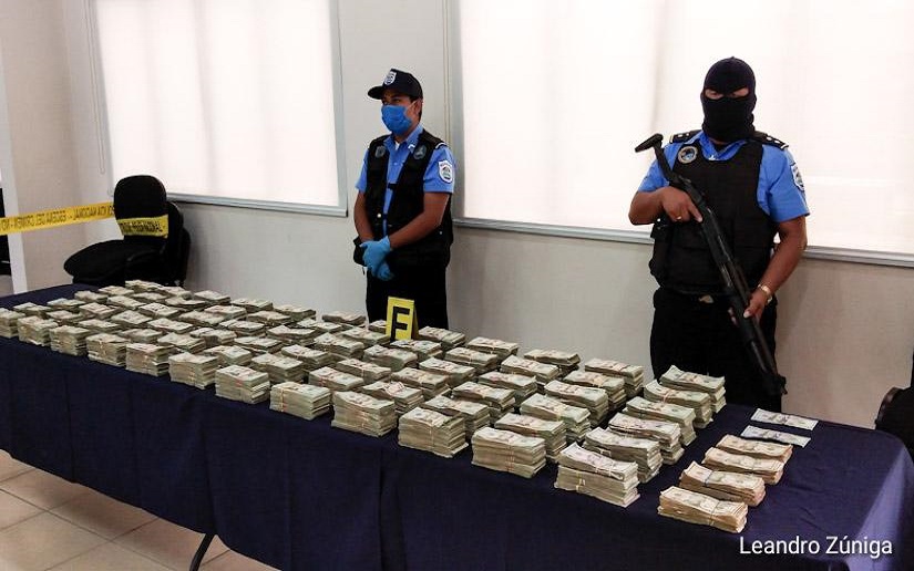 Policía Nacional incauta más de 700 mil dólares en Matagalpa 
