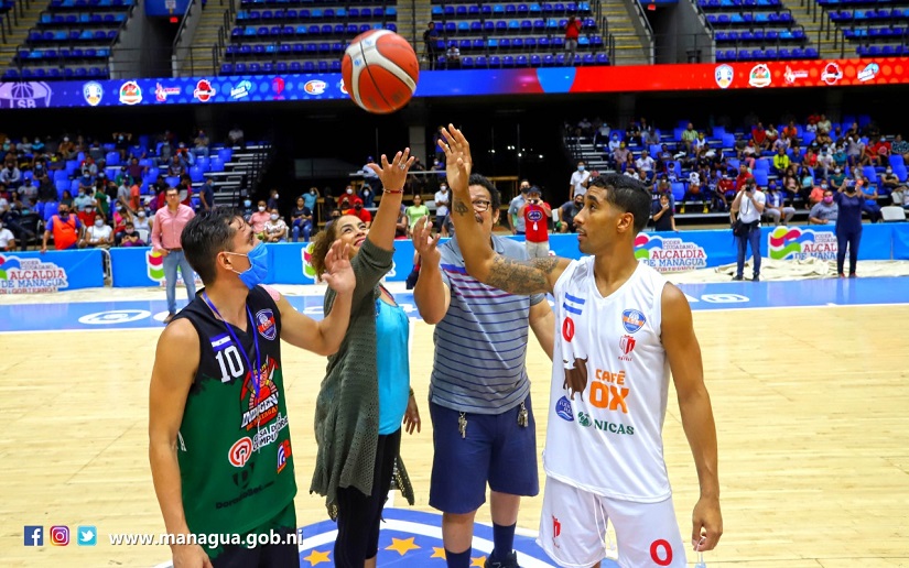 Inauguran tercera edición de la Liga Superior de Baloncesto 2020 en el Polideportivo Alexis Argüello