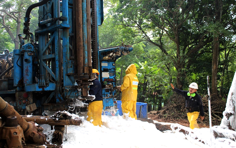 40% de avance del Proyecto de Rehabilitación del Sistema de Agua Potable en Diriá y Diriomo