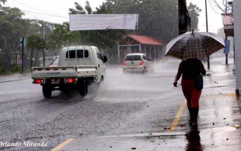 Se mantienen probabilidades de lluvias para esta tarde en Nicaragua