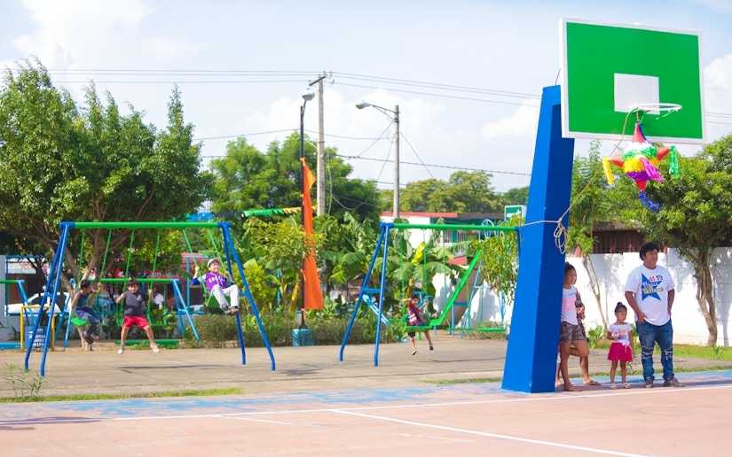 Alcaldía de Managua reinaugura parque del barrio Jorge Dimitrov
