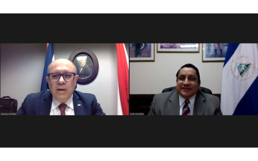 Reunión con rector de Universidad Nacional de Costa Rica