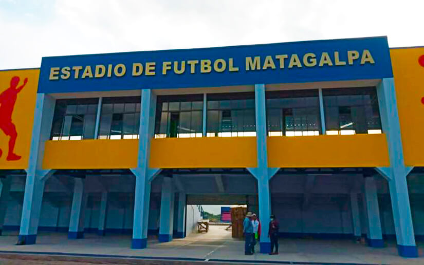 Avanza a buen ritmo la construcción del Nuevo Estadio de Fútbol de Matagalpa