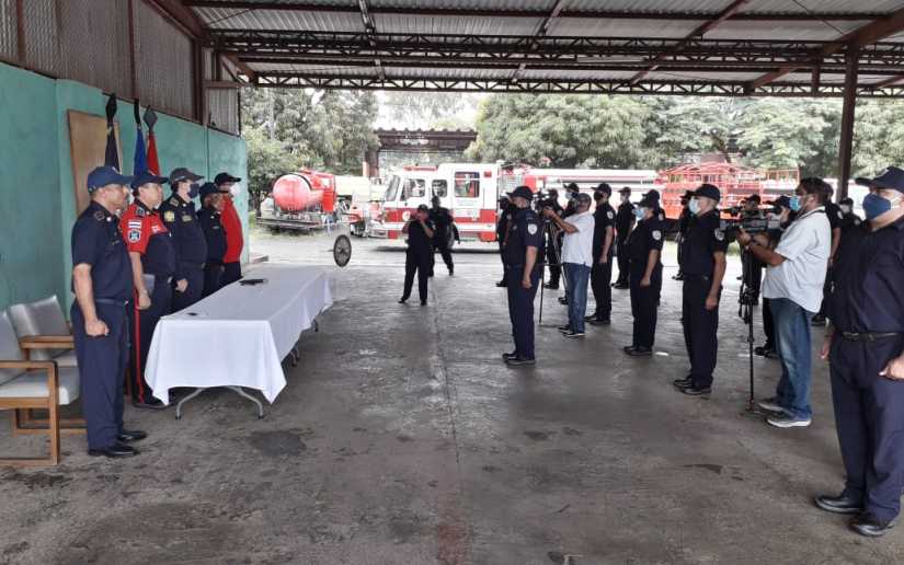 Inicia curso de introducción para bomberos de nuevo ingreso