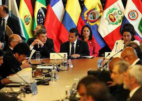 Presidentes de Unasur se reúnen en Lima en respaldo a Nicolás Maduro