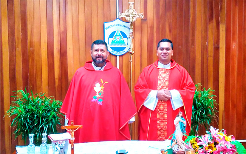 Realizan misa a través de videoconferencia en todos los penales de Nicaragua