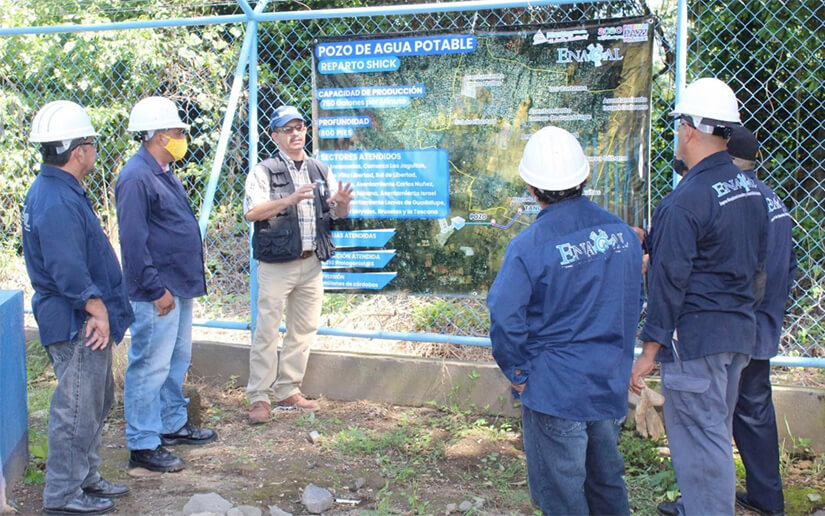 Avanza construcción de nuevo pozo de agua potable en el Reparto Schick, Managua
