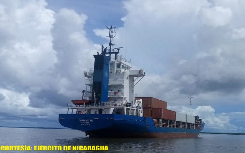 Ejército de Nicaragua brindó protección y seguridad a buques mercantes y flota pesquera en el Mar Caribe