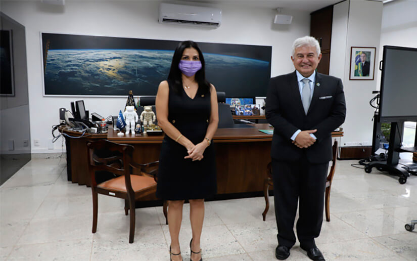 Delegación de Nicaragua en encuentro con Ministro de Ciencia, Tecnología, Innovaciones y comunicaciones
