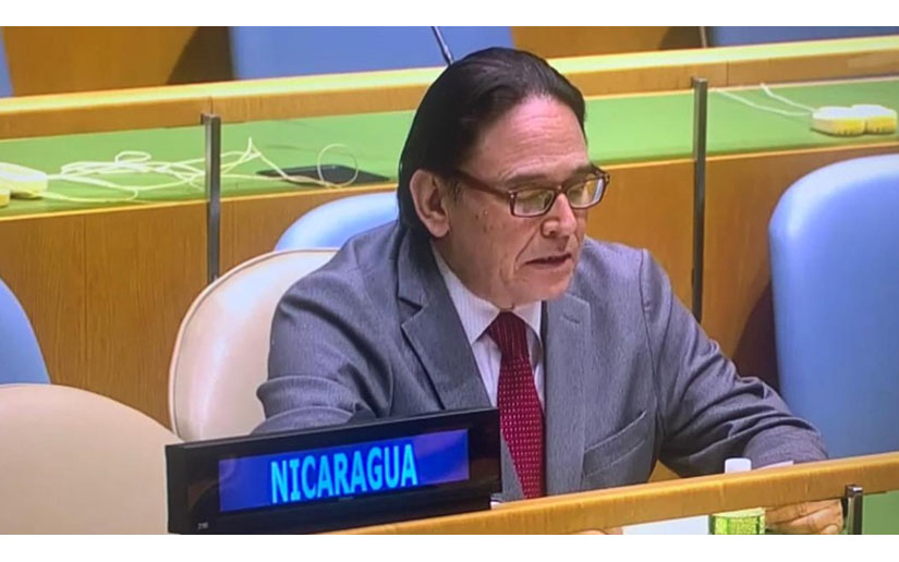 Nicaragua en debate general de la ONU sobre desarme y seguridad internacionales