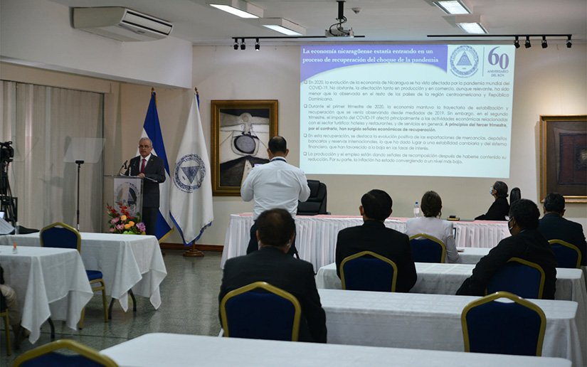 Presidente del BCN presenta el Estado de la Economía Nicaragüense y Perspectivas a Octubre 2020