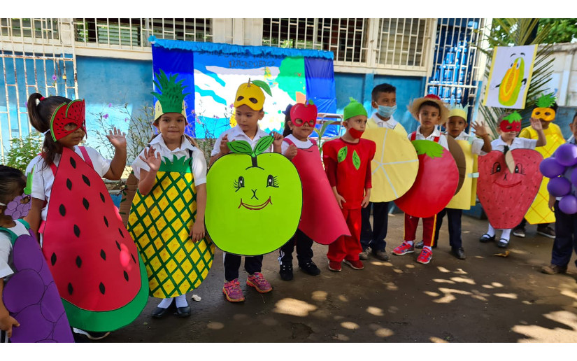 Colegio Adrián Rojas celebra festival de frutas y verduras en el Día Mundial de la Alimentación