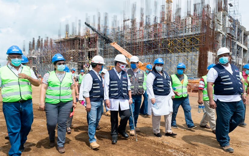 Así avanza la construcción del nuevo Hospital Oscar Danilo Rosales Argüello