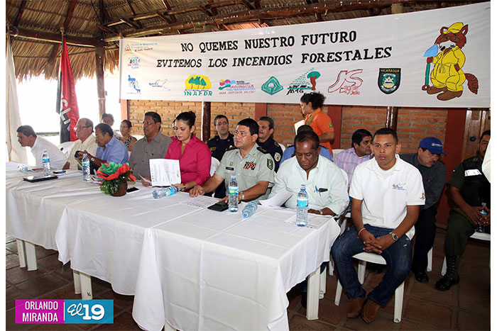 Lanzan Campaña Nacional de Prevención de Incendios Forestales en Managua y Masaya