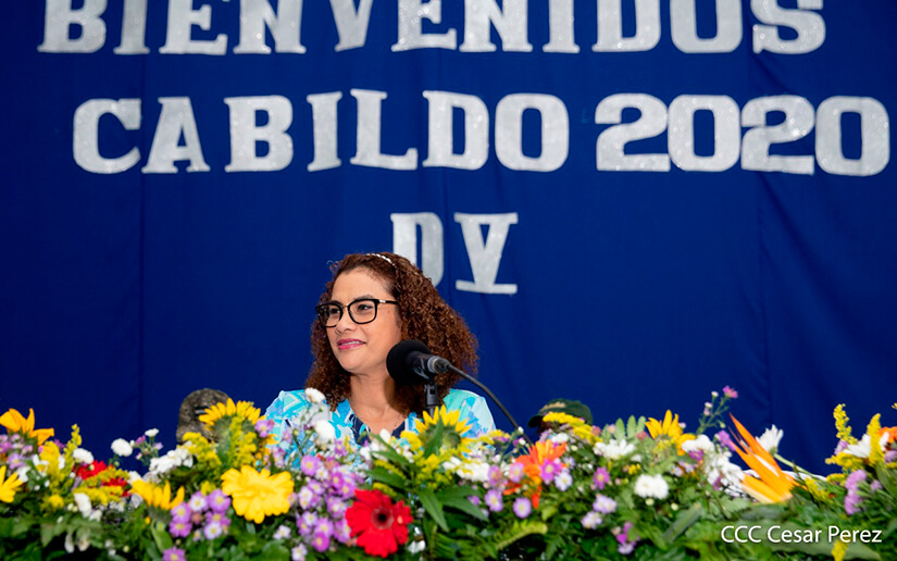 Habitantes del distrito cinco de Managua participan del cabildo para la formulación del presupuesto 2021