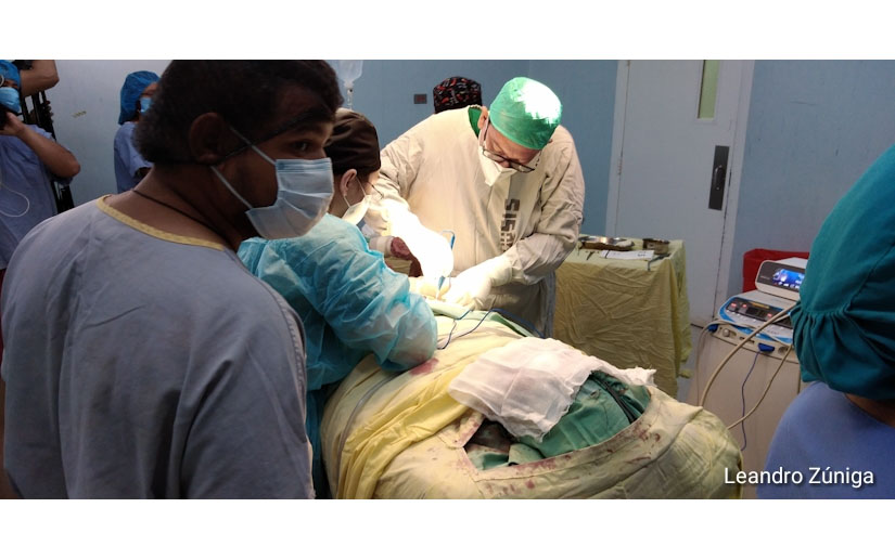 Realizan jornada de atención maxilofacial en el Hospital Manolo Morales en Managua