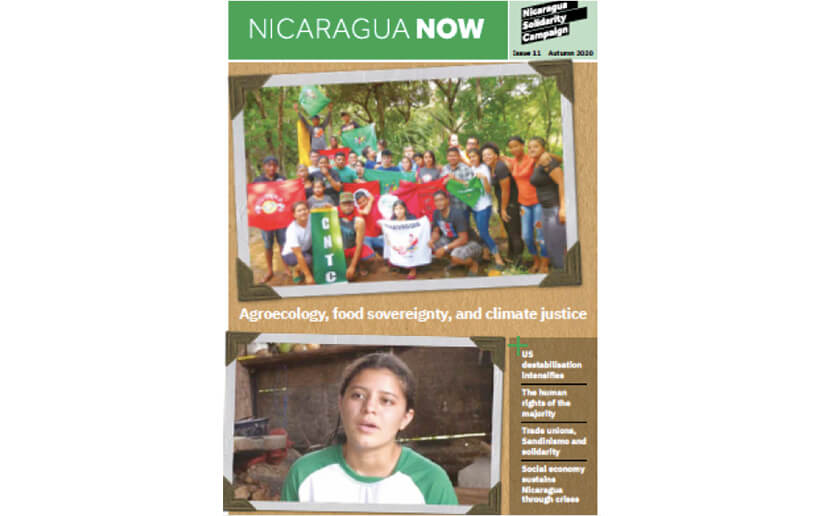 Solidaridad británica publica revista “Nicaragua Now”