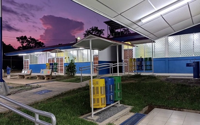 Así luce el nuevo Colegio Nuestra Señora de Guadalupe en la Comunidad de Ully, Caribe Norte