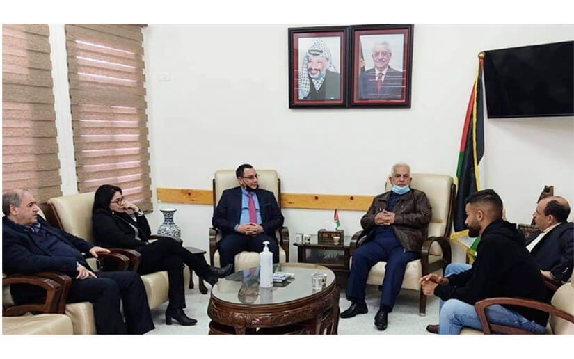 Delegación de Nicaragua visita al Gobernador de Hebrón en Palestina