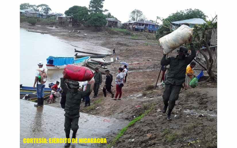 Batallón Ecológico realizó evaucación de personas 