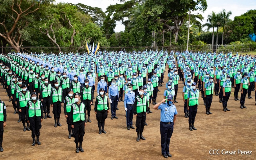 Se gradúan 954 agentes de la Policía Nacional al servicio del pueblo de Nicaragua