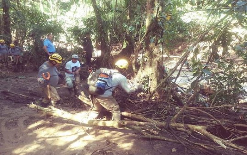Reporte de actividades de Bomberos Unificados en el contexto del huracán Iota