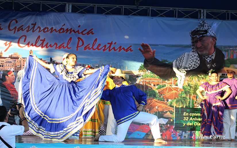 Palestina celebra su independencia y la solidaridad del mundo con una muestra de cultura y feria gastronómica