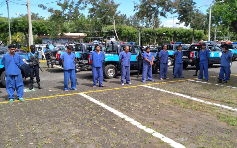 Policía Nacional desarticula tres agrupaciones delincuenciales en Managua