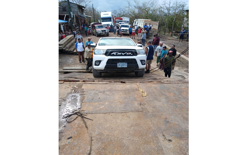 Se habilita el paso por el río Wawa