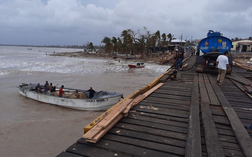 Informe de la Empresa Portuaria Nacional tras el paso del huracán Iota