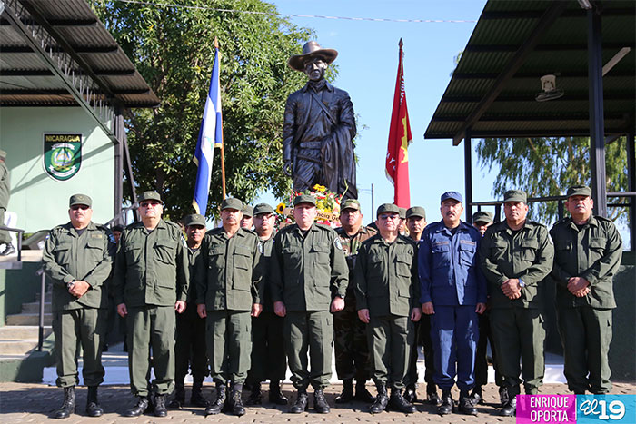 Ejército de Nicaragua rinde homenaje a Sandino a 80 años de su tránsito a la inmortalidad