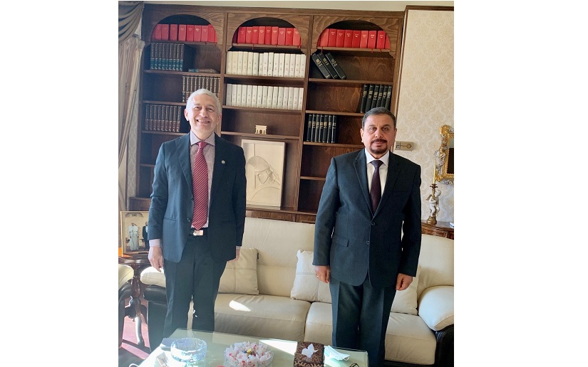 Embajador de Nicaragua ante la Santa Sede visita Embajada de Irak   