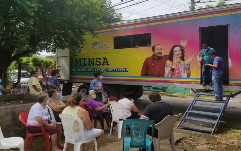 Minsa realiza feria de salud en el barrio Batahola Norte de Managua