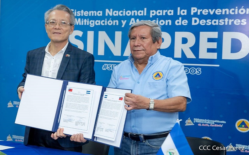 ONG taiwanesa Simply Help dona al Sinapred cargamento de artículos para uso personal