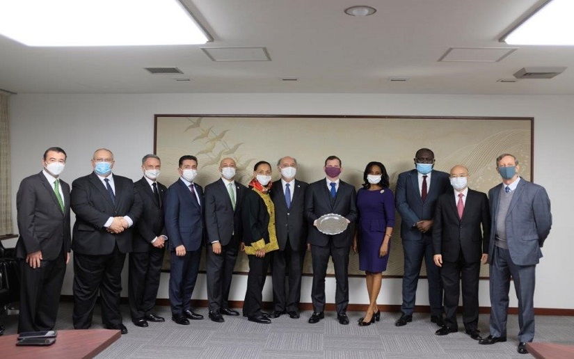 Embajadores latinoamericanos en Japón despiden a embajador nicaragüense