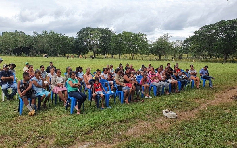 FISE en encuentro con familias de comunidades rurales de Los Jirones de Nandaime