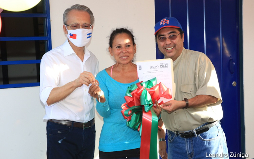 Inauguran vivienda digna número 347 en Villa Reconciliación Norte en Managua