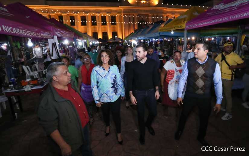 Inauguran tercera edición de la Feria del Comercio Navideño 2020 en Managua