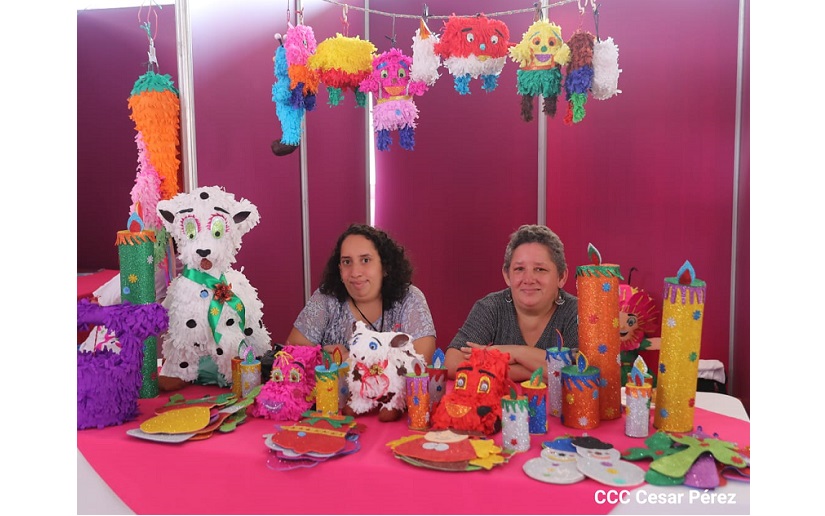 Emprendimientos que inspiran en la II Expo Feria Nicaragua Fuerza Bendita