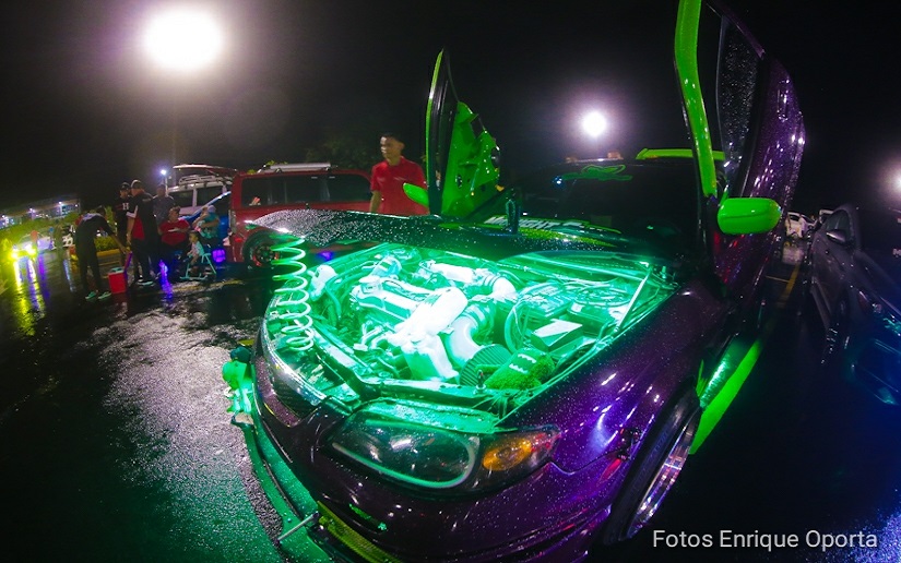 Autos modificados de Nicaragua: Luces, sonido y rugir de motores