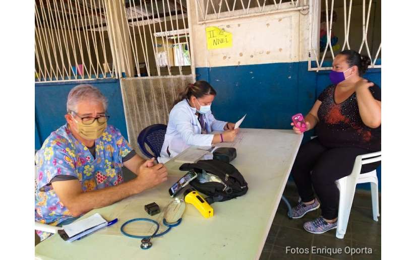 Realizan exitosa Feria de Salud en el barrio Revolución del Distrito I de Managua