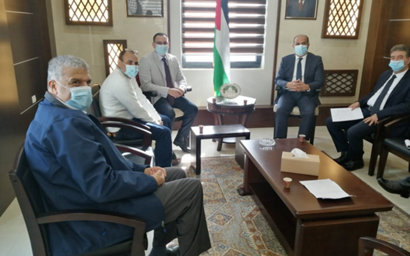  Embajador de Nicaragua se reúne con Ministro de Agricultura de Palestina 