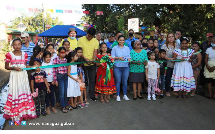 Inauguran 8 nuevas cuadras en la comunidad San Antonio Sur  